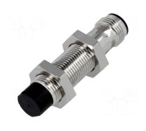 Sensor: inductive | OUT: PNP / NC | 0÷8mm | 10÷30VDC | M12 | IP67 | 200mA