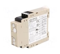 Timer | 0,1s÷1200h | DPDT | 250VAC/5A | 24÷240VAC | 24÷240VDC | DIN | IP20
