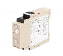 Timer | 0,1s÷1200h | SPDT | 250VAC/5A | 24÷240VAC | 24÷240VDC | DIN | IP20