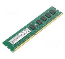 DRAM memory | DDR3 DIMM ECC | 1600MHz | 1.35÷1.5VDC | industrial