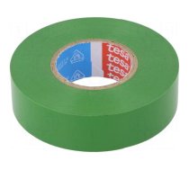 Electrically insulated tape | PVC | W: 19mm | L: 20m | green