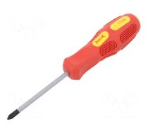 Screwdriver: for impact | Phillips | Size: PH1 | Blade length: 75mm