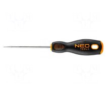 Screwdriver: awl | round | 6mm | Blade length: 100mm
