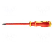 Screwdriver: insulated | slim | slot | 5.5x1mm | Blade length: 125mm