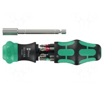 Screwdriver: universal-set | with ratchet | Kraftform Kompakt 28