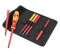 Screwdriver: insulated-set | insulated | square,Phillips,slot