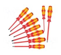Screwdriver: insulated-set | insulated | PZ1/SL,PZ2/SL | 1kVAC