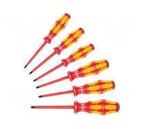 Screwdriver: insulated-set | insulated | Torx® | Kraftform-100 VDE