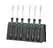 Screwdriver: precision-set | precision | 6-angles socket | 6pcs.