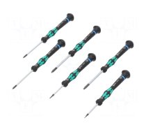 Kit: screwdrivers | Pcs: 6 | The set contains: screwdrivers hanger