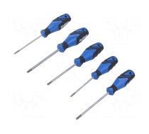 Screwdriver: universal-set | Torx® | T10,T15,T20,T25,T30 | 5pcs.