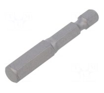 Screwdriver bit | hex key | HEX 8mm | 1/4" | Overall len: 50mm