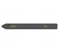 Screwdriver bit | Phillips | PH2 | 1/4" | Kind: impact