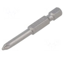 Screwdriver bit | Pozidriv® | PZ1 | 1/4" | Overall len: 50mm