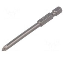 Screwdriver bit | Pozidriv® | PZ1 | 1/4" | Overall len: 70mm