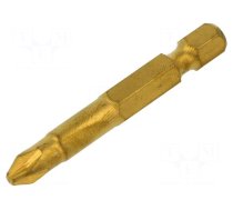 Screwdriver bit | Pozidriv® | PZ2 | 1/4" | Overall len: 50mm