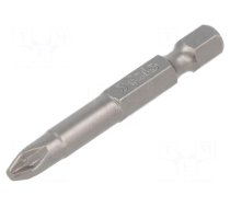 Screwdriver bit | Pozidriv® | PZ2 | 1/4" | Overall len: 50mm