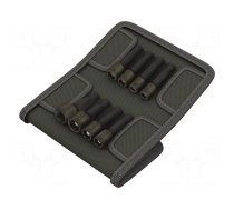 Tools set: screwdriver bits | case | hex key | Kit: screwdriver bits