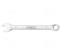 Wrench: combination spanner | double-sided | 9mm | L: 130mm