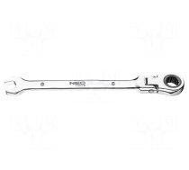 Wrench: combination spanner | rattle,with joint | 8mm | L: 140mm