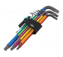 Key set | Hex-Plus hexagon keys | Pcs: 9