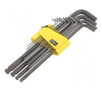 Wrench: hex key-set | Hex Plus | steel | 13pcs.