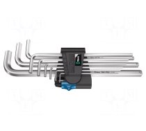 Wrench: hex key-set | Hex Plus | with holding function | 9pcs.