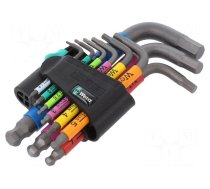 Key set | Hex-Plus hexagon keys,spherical | Pcs: 9