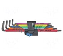 Wrench: Torx®-set | TX8,TX9,TX10,TX15,TX20,TX25,TX27,TX30 | 9pcs.
