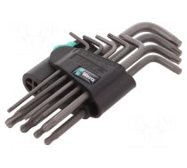 Key set | Torx® | TX08,TX09,TX10,TX15,TX20,TX25,TX27,TX30,TX40