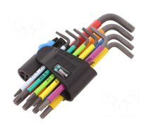 Key set | Torx® | TX08,TX09,TX10,TX15,TX20,TX25,TX27,TX30,TX40
