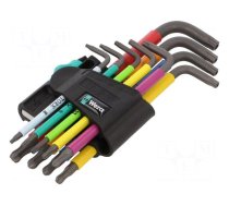 Key set | Torx®,Torx® with protection | steel | Pcs: 9