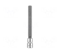 Socket: hex key-bit | HEX 7mm | 1/4" | Socket bit length: 87mm | long