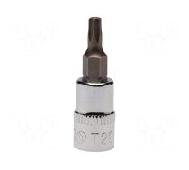 Socket: Torx®-bit | Torx® | TX20 | 1/4" | 37.5mm