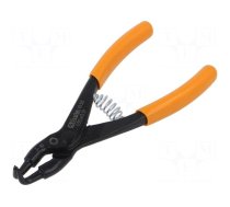 Pliers | for circlip | external | 3÷10mm | Pliers len: 135mm | angular