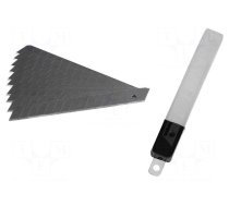 Blade | Blade length: 85mm | W: 9mm | bent | 10pcs.