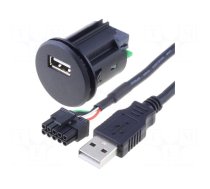 Extender | USB A socket | 0.9m