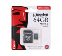 Memory card | microSDHC,microSDXC | 64GB | industrial | R: 100MB/s