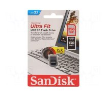 Pendrive | USB 3.0 | 256GB | 130MB/s | ULTRA FIT
