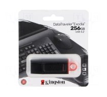 Pendrive | USB 3.2 Gen 1 | 256GB | DataTraveler Exodia | black | USB A