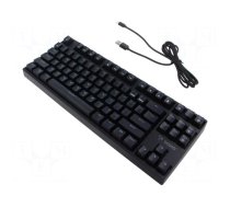 Keyboard | black | USB A,USB C | mechanical keyboard,RGB | 2000mAh