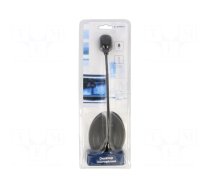 Microphone | black | Jack 3,5mm | 2m | -54dB | 50Hz÷16kHz