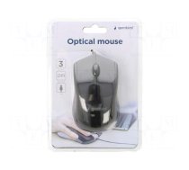 Mouse | black | USB A | optical,wired | 1.35m | No.of butt: 3