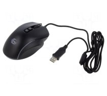 Mouse | black | USB A | optical,wired | DPI change button,with LED