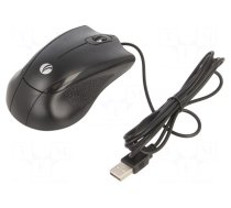 Mouse | black | USB | optical,wired | 1.8m | No.of butt: 3