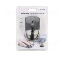Mouse | black,black gloss | USB A | wireless,optical | No.of butt: 4