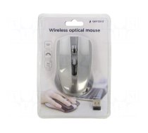 Mouse | black,dark silver | USB A | wireless,optical | No.of butt: 4