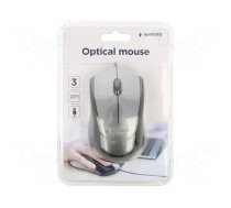 Mouse | black,grey | USB A | optical,wired | 1.35m | No.of butt: 3