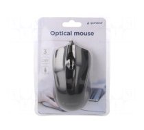 Mouse | matt black | USB A | optical,wired | 1.35m | No.of butt: 3