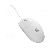 Mouse | RUFF 2 | white | USB A | optical,wired | PnP | 1.5m | No.of butt: 3